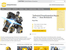 Tablet Screenshot of harting-usa.com